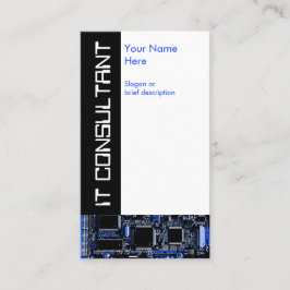 Circuit Blue 2 "IT Consultant"-visitekaartje Visitekaartje