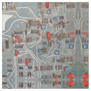 Circuit Board 1950's Vintage Stof