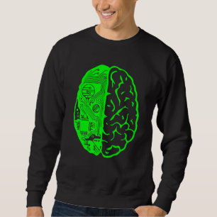 Circuit Board Computer & Brain Ai Learning & Techn Trui