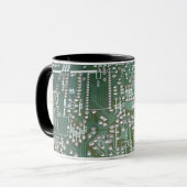 Circuit Board Cup Mok (Voorkant links)