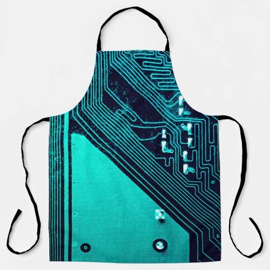 Circuit board. Electronic computer hardware techno Schort (Voorkant)