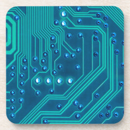 Circuit Board Geek Technologie Drankjes Onderzetter