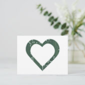 Circuit Board Heart Briefkaart (Staand voorkant)