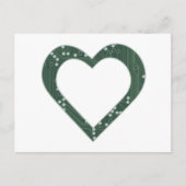 Circuit Board Heart Briefkaart (Voorkant)
