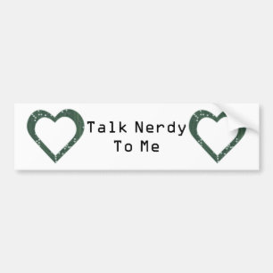 Circuit Board Heart Bumpersticker
