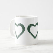 Circuit Board Heart Koffiemok (Voorkant links)