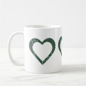 Circuit Board Heart Koffiemok (Links)