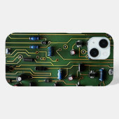Circuit Board iPhone / iPad case (Achterkant (horizontaal))