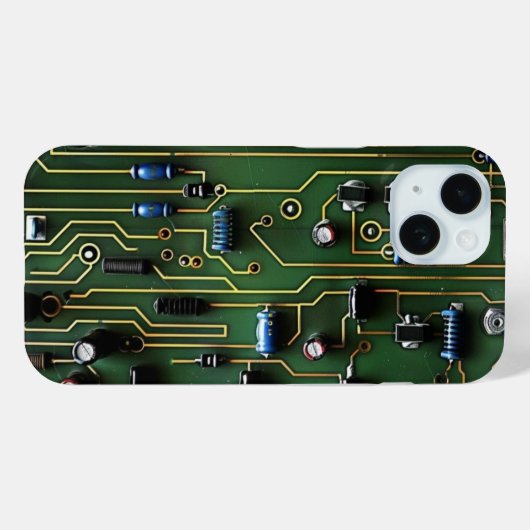 Circuit Board iPhone / iPad case (Achterkant (horizontaal))