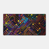 Circuit Board ontwerp illustratie Bureaumat (Voorkant)