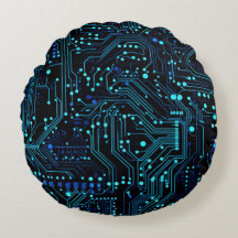 Circuit Board ontwerp illustratie Kussen