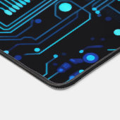 Circuit Board ontwerp illustratie Kussen Bureaumat (Hoek)