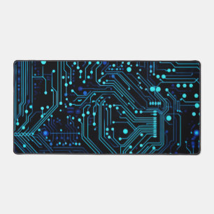 Circuit Board ontwerp illustratie Kussen Bureaumat