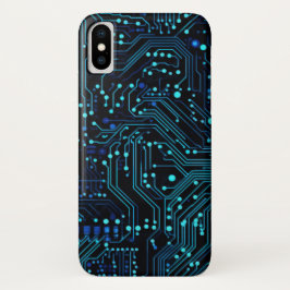 Circuit Board ontwerp illustratie Kussen Case-Mate iPhone Case