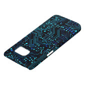 Circuit Board ontwerp illustratie Kussen Case-Mate Samsung Galaxy Hoesje (Onderkant)