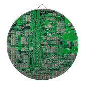 Circuit Board Painting Dartbord (Voorkant)