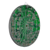 Circuit Board Painting Dartbord (Voorkant Links)