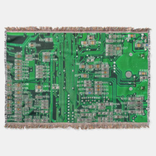 Circuit Board Painting Deken