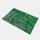Circuit Board Painting Deurmat (Schuin)