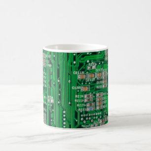 Circuit Board Painting Koffiemok