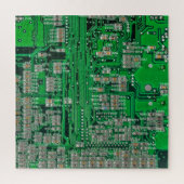Circuit Board Painting Legpuzzel (Verticaal)