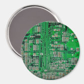 Circuit Board Painting Magneet (Voorkant / Achterkant)