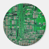 Circuit Board Painting Magneet (Voorkant)