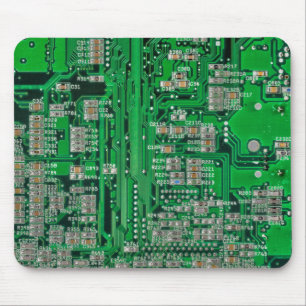 Circuit Board Painting Muismat