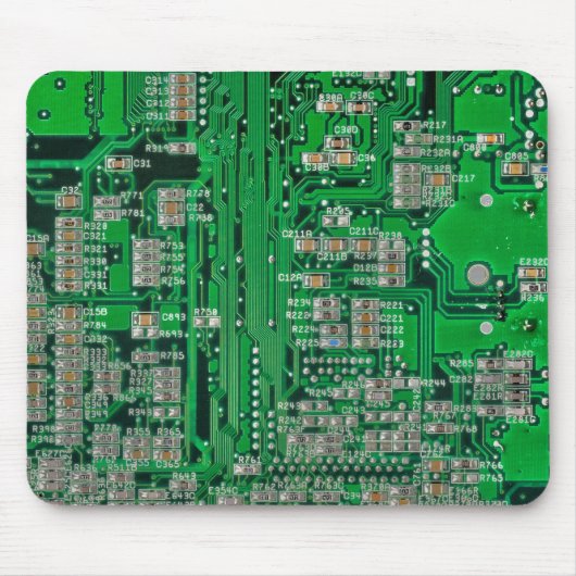 Circuit Board Painting Muismat (Voorkant)