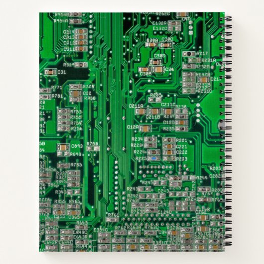 Circuit Board Painting Notitieboek (Achterkant)