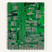 Circuit Board Painting Notitieboek (Voorkant)
