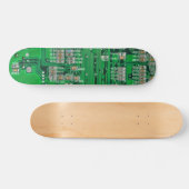 Circuit Board Painting Persoonlijk Skateboard (Horizontaal)
