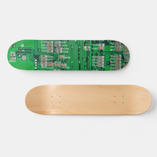 Circuit Board Painting Persoonlijk Skateboard (Horizontaal)