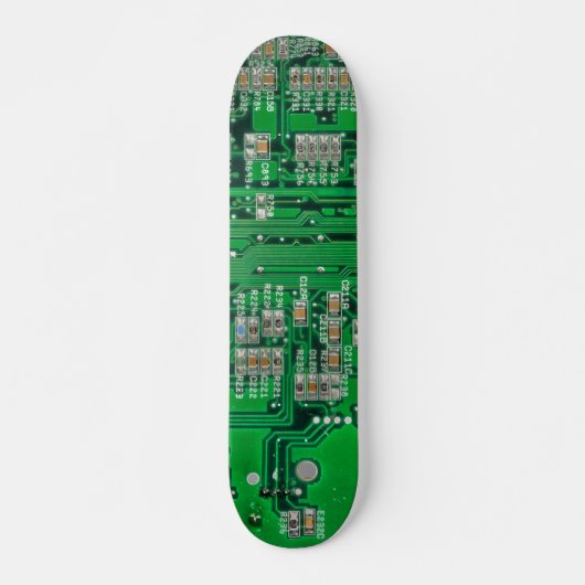 Circuit Board Painting Persoonlijk Skateboard (Voorkant)