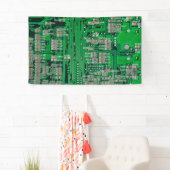Circuit Board Painting Spandoek (Insitu)