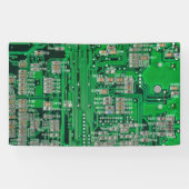 Circuit Board Painting Spandoek (Horizontaal)