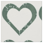 Circuit board Pattern Heart Stof (Close Up)