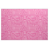 Circuit Board Pattern roze ID245 Stof (Fat Quarter)