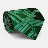 Circuit Board Stropdas (Opgerold)