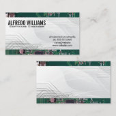 Circuit Board Tech | Softwareprogrammeur Visitekaartje (Voorkant / Achterkant)