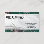Circuit Board Tech | Softwareprogrammeur Visitekaartje (Voorkant)