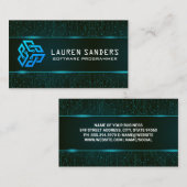 Circuit Board | Technology Logo Visitekaartje (Voorkant / Achterkant)