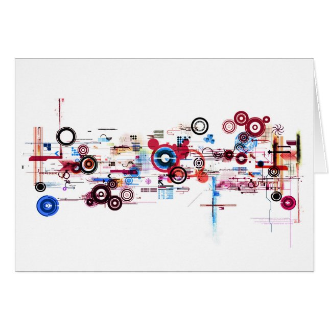 Circuit Board - White (Voorkant Horizontaal)