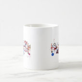 Circuit Board - White Koffiemok (Center)