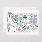 Circuit Briefkaart (Voorkant / Achterkant)