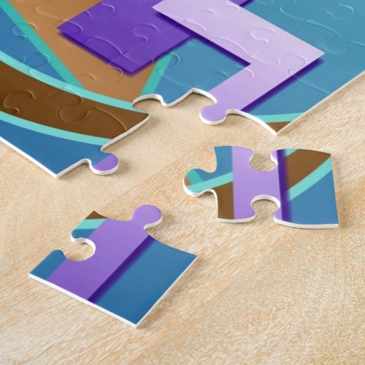 "Circuit Diagram" digitale kunstfoto Legpuzzel (Zijkant)