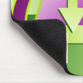 "Circuit Diagram" digitale kunstfoto Muismat (Hoek)