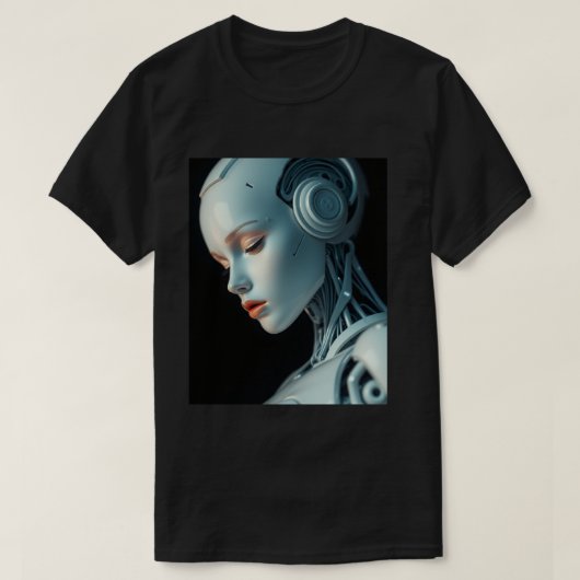 Circuit Dreams: A Cyberpunk Vision T-shirt (Design voorkant)