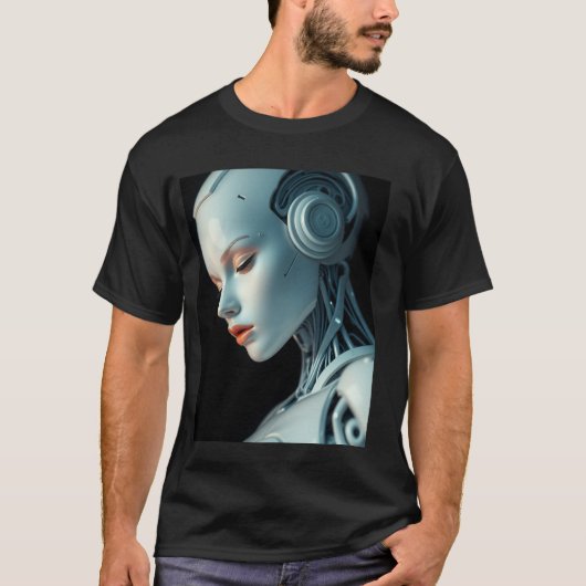 Circuit Dreams: A Cyberpunk Vision T-shirt (Voorkant)