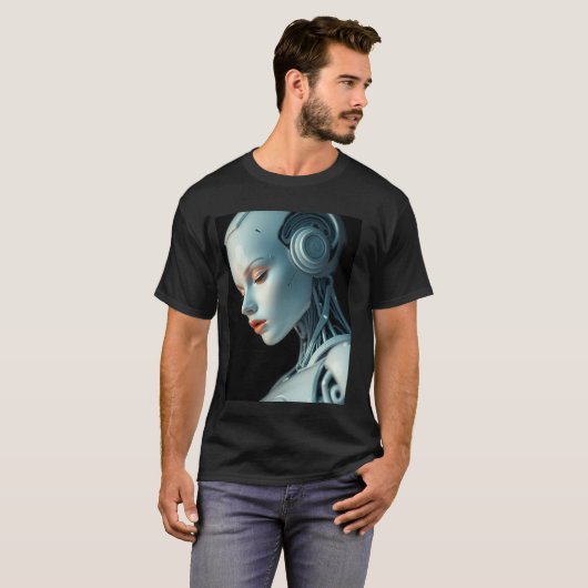 Circuit Dreams: A Cyberpunk Vision T-shirt (Voorkant volledig)